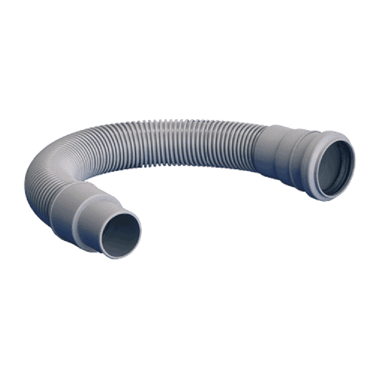 PP flexibele aansluitslang 50mm x 50/40mm, L=1000mm PP flexibele aansluitslang 50mm x 50/40mm, L=1000mm
